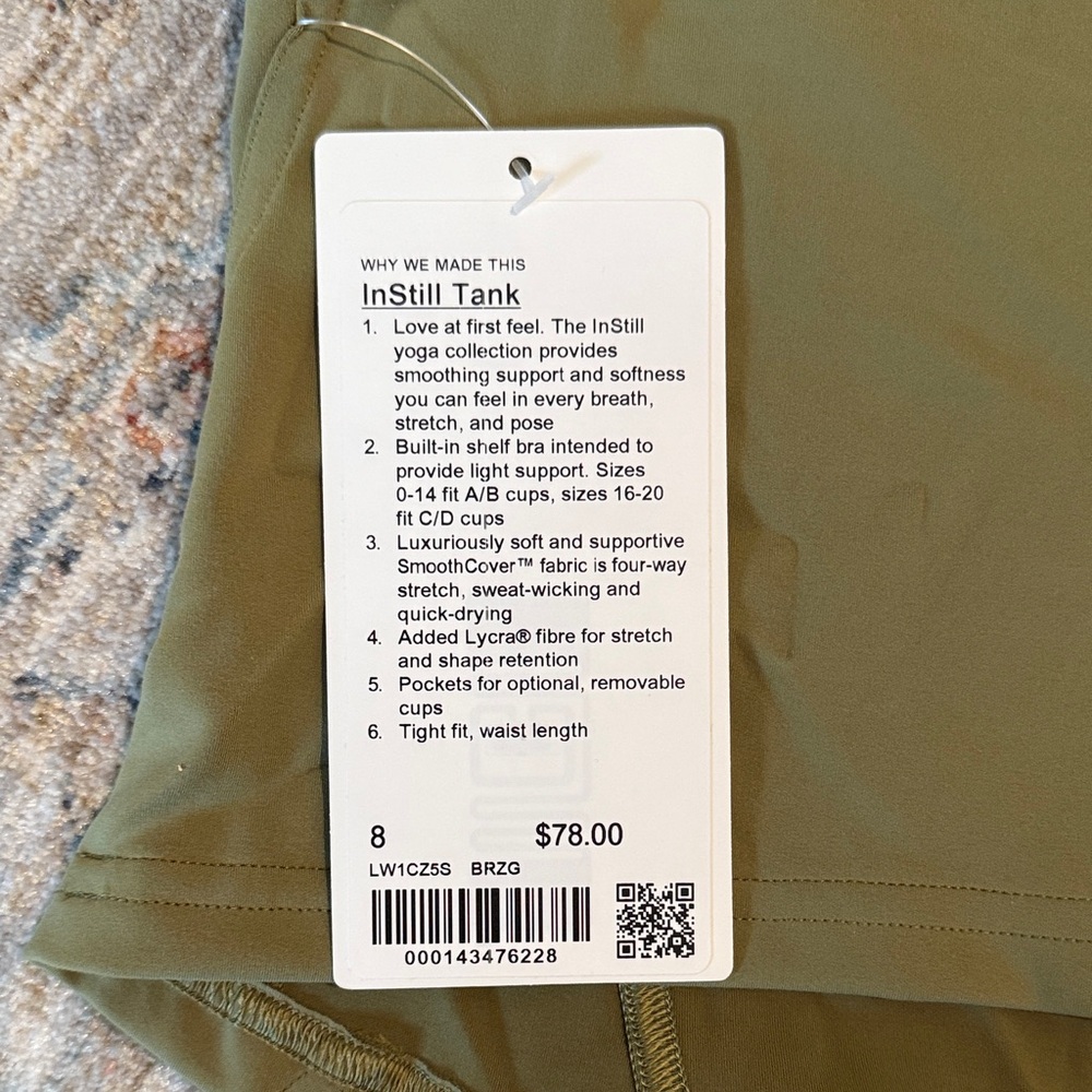 Lululemon InStill Tank Top - Picture 3 of 3
